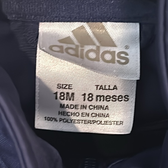 Toddler Adidas track jacket - Picture 9 of 11